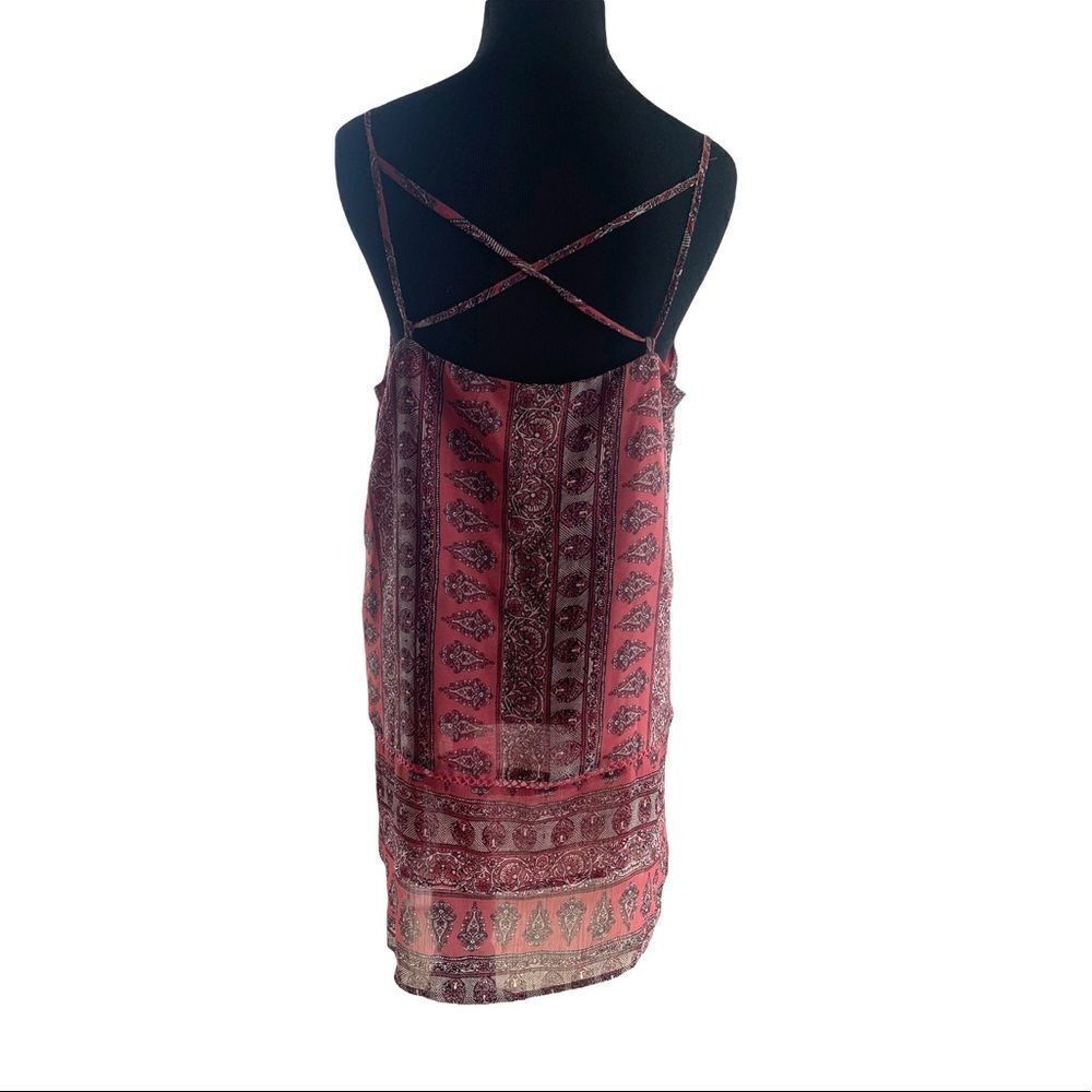 Printed long straps blouse - Picture 4 of 4